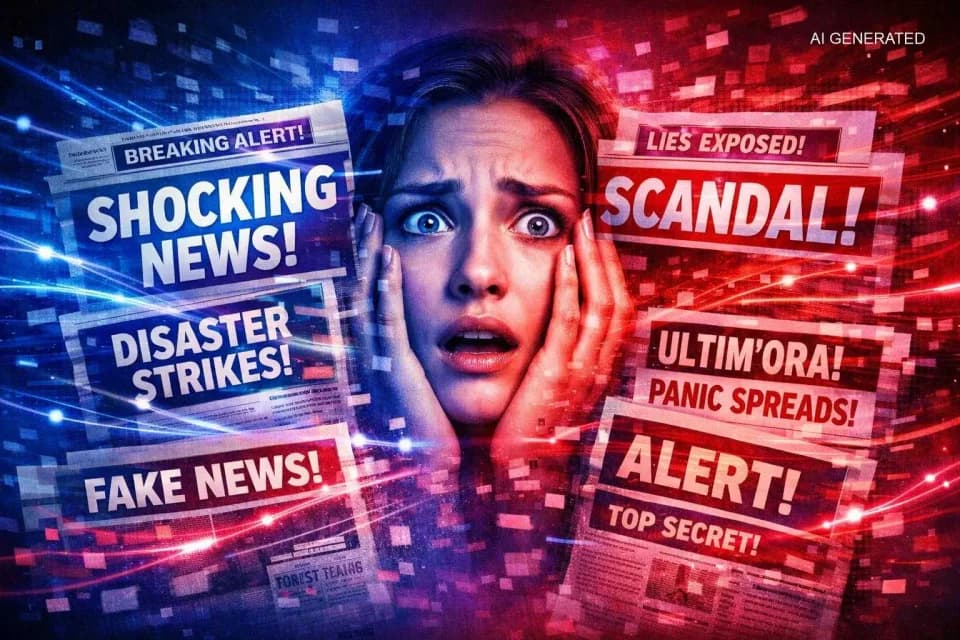 𝗙𝗮𝗸𝗲 𝗻𝗲𝘄𝘀: 𝗽𝗲𝗿𝗰𝗵𝗲́ 𝗰𝗶 𝗰𝗮𝘀𝗰𝗵𝗶𝗮𝗺𝗼?